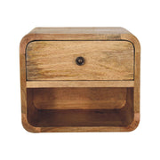 Mini Floating Open Bedside - Oak - R&R Furniture Gallery (Fountain Valley, CA)
