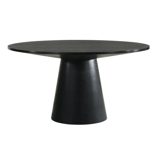 Froja - Round Dining Table - Black - R&R Furniture Gallery (Fountain Valley, CA)