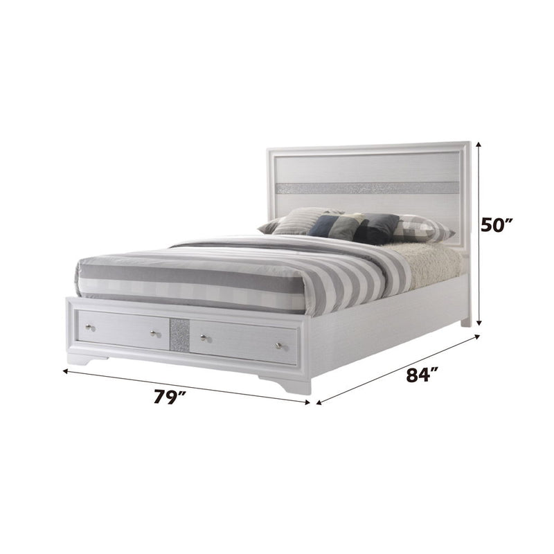 Naima - Bed w/Storage - R&R Furniture Gallery (Fountain Valley, CA)
