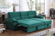 Kipling - Reversible Sleeper Sectional Sofa Chaise - R&R Furniture Gallery (Fountain Valley, CA)