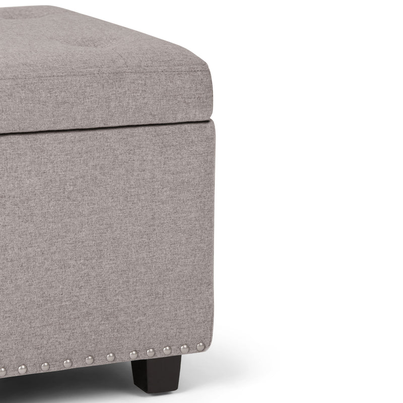 Hamilton - Upholstered Storage Ottoman - R&R Furniture Gallery (Fountain Valley, CA)