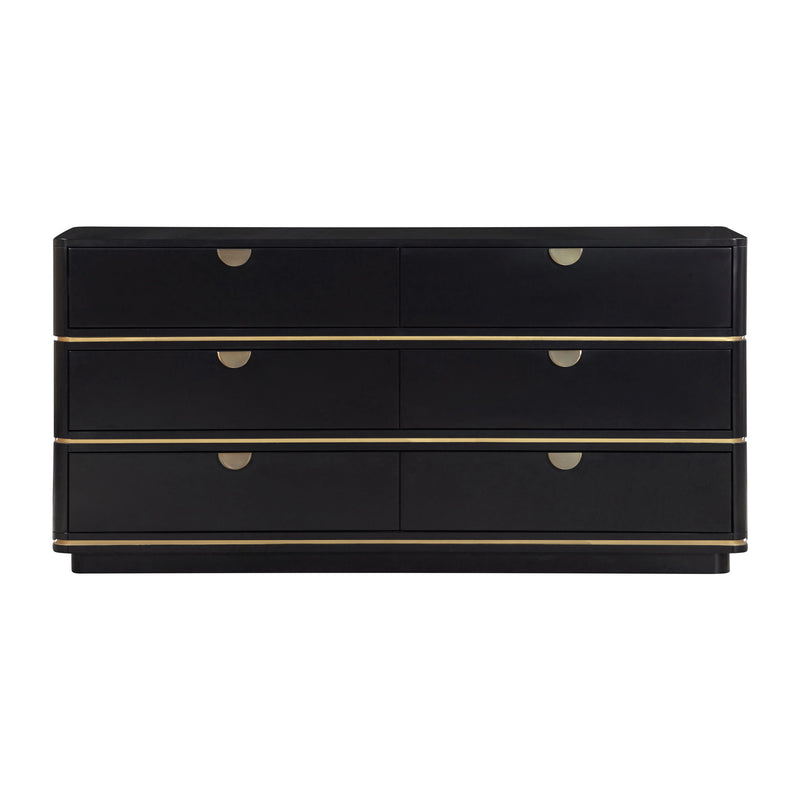 Julieta - 6 Drawer Dresser - R&R Furniture Gallery (Fountain Valley, CA)