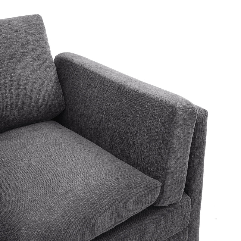 3 Seater Sofa With Dual Layer Seat Cushions - R&R Furniture Gallery (Fountain Valley, CA)