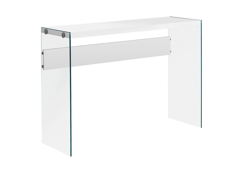 Accent Console Table For Entryway, Glossy Spacious Surface - R&R Furniture Gallery (Fountain Valley, CA)