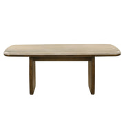 Kasha - Dining Table With Marble Top Top - Vintage Oak - R&R Furniture Gallery (Fountain Valley, CA)