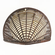 Cutter Teardrop Patio Chair With Water Resistant Cushion - Multi / Brown / Beige - R&R Furniture Gallery (Fountain Valley, CA)