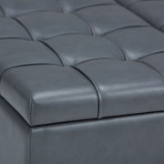 Harrison - Upholstered Coffee Table Storage Ottoman - R&R Furniture Gallery (Fountain Valley, CA)