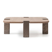 Bristol Point - Tall Cocktail Table - Saddle Brown - R&R Furniture Gallery (Fountain Valley, CA)