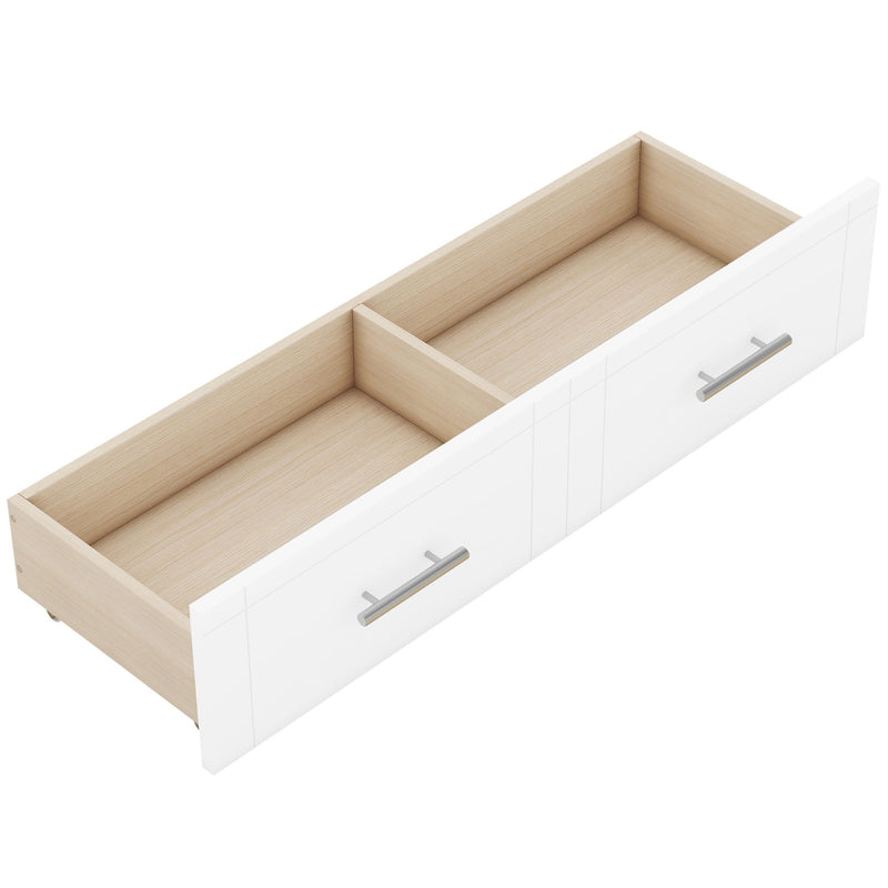 Murphy Bed With Shelves, Drawers And USB Ports - R&R Furniture Gallery (Fountain Valley, CA)