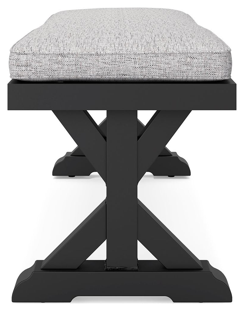 Beachcroft - Bench With Cushion - R&R Furniture Gallery (Fountain Valley, CA)