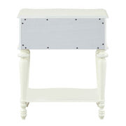 Dorothy - Nightstand With 1 Drawer - Ivory - R&R Furniture Gallery (Fountain Valley, CA)