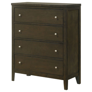 Clement - 4 Drawer Chest Of Drawers - Espresso