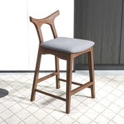 Hester - Upholstered, Square Bar Chair (Set of 2) - R&R Furniture Gallery (Fountain Valley, CA)