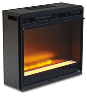 Entertainment Accessories - Fireplace Insert Glass/Stone - Black - R&R Furniture Gallery (Fountain Valley, CA)