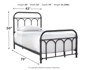 Nashburg - Arch Bed - R&R Furniture Gallery (Fountain Valley, CA)
