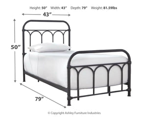 Nashburg - Arch Bed - R&R Furniture Gallery (Fountain Valley, CA)