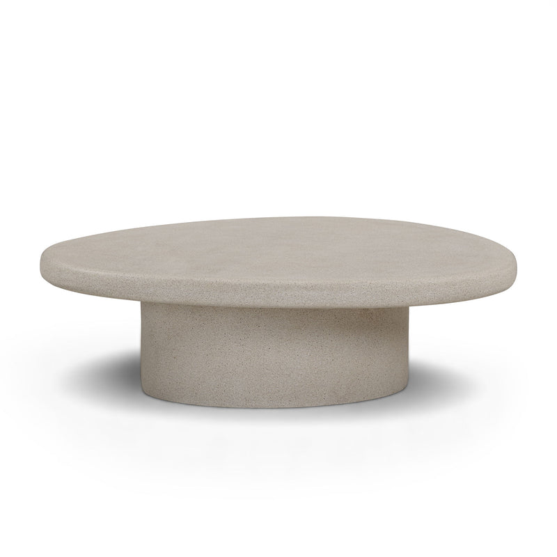 Jade - Concrete Side Table - R&R Furniture Gallery (Fountain Valley, CA)