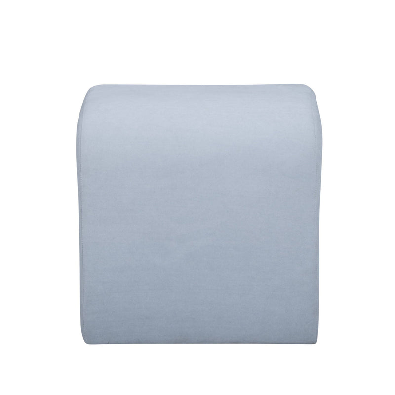 Desi - Velvet Ottoman - R&R Furniture Gallery (Fountain Valley, CA)