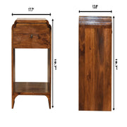 Newton - Nightstand With A Drawer And Open Shelf - R&R Furniture Gallery (Fountain Valley, CA)