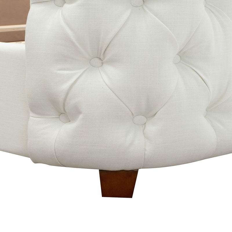 Brooklyn - Tufted Panel Bed Headboard And Footboard Set - R&R Furniture Gallery (Fountain Valley, CA)