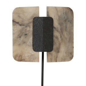 Open Book - Sconce - Dark Bronze / Beige
