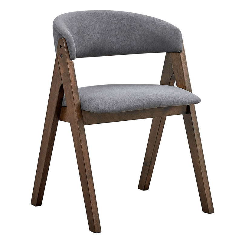 Keiki - Side Chair (Set of 2) - Walnut - R&R Furniture Gallery (Fountain Valley, CA)