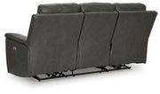 Bleckley - Power Reclining Sofa With Adjustable Headrest - R&R Furniture Gallery (Fountain Valley, CA)
