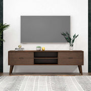 Adrian - TV Stand - Walnut Brown - R&R Furniture Gallery (Fountain Valley, CA)