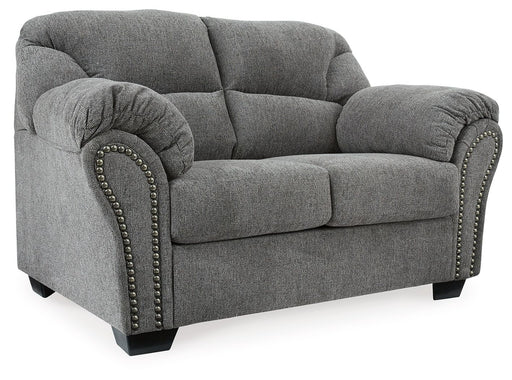 Allmaxx - Loveseat - Pewter - R&R Furniture Gallery (Fountain Valley, CA)
