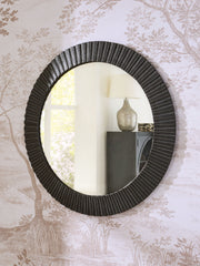 Ozias - Accent Mirror - Black - R&R Furniture Gallery (Fountain Valley, CA)