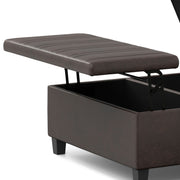 Ellis - Upholstered Coffee Table Storage Ottoman - R&R Furniture Gallery (Fountain Valley, CA)