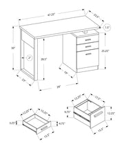 Computer Desk For Home Office Laptop, Left, Right Set - Up, Storage Drawers - R&R Furniture Gallery (Fountain Valley, CA)