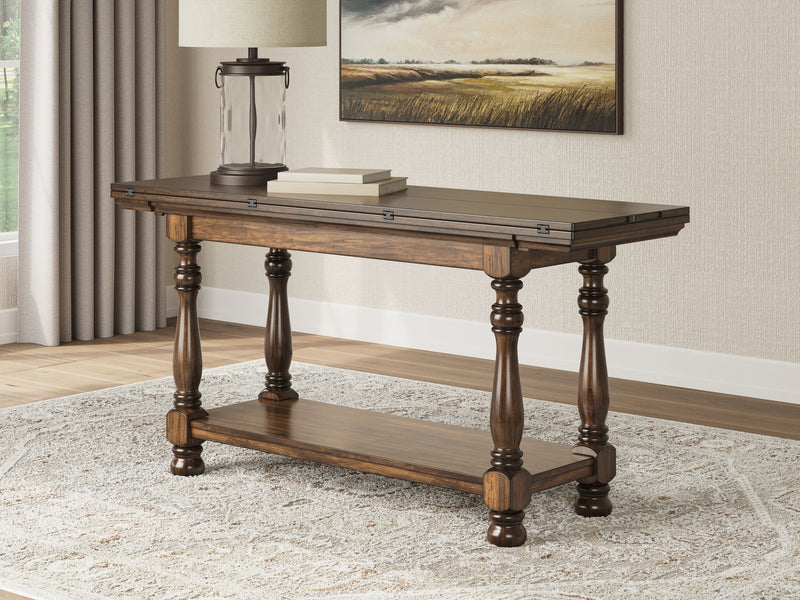 Sturlayne - Rectangular End Table - Brown - R&R Furniture Gallery (Fountain Valley, CA)