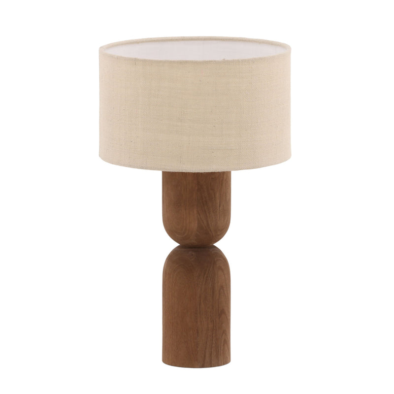 Anwen - Table Lamp - Medium Brown And Beige