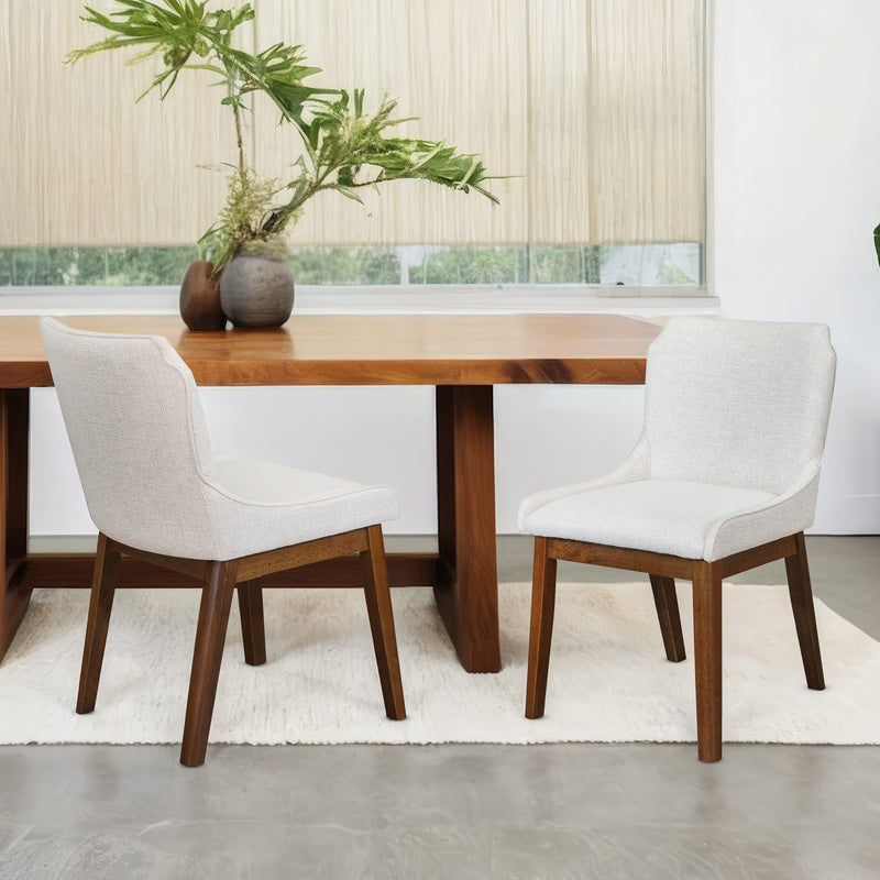 Ellis - Dining Chair (Set of 2) - Beige - R&R Furniture Gallery (Fountain Valley, CA)