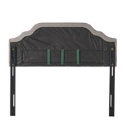 Luella - Button Tufted Upholstered Headboard - R&R Furniture Gallery (Fountain Valley, CA)