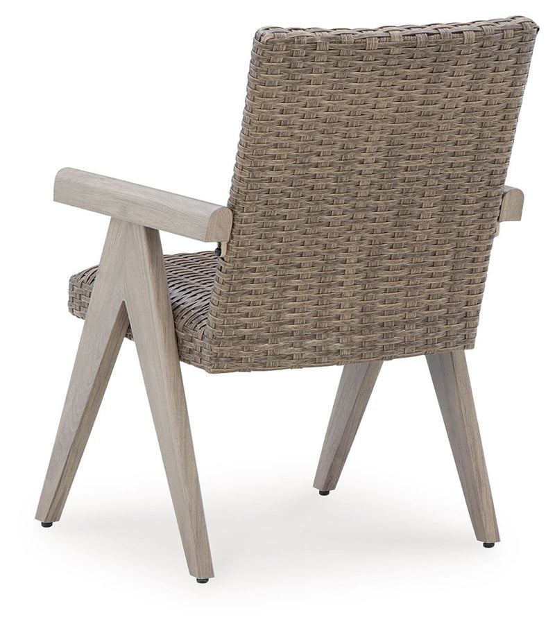 Cliff Trails - Arm Chair (Set of 2) - Beige - R&R Furniture Gallery (Fountain Valley, CA)