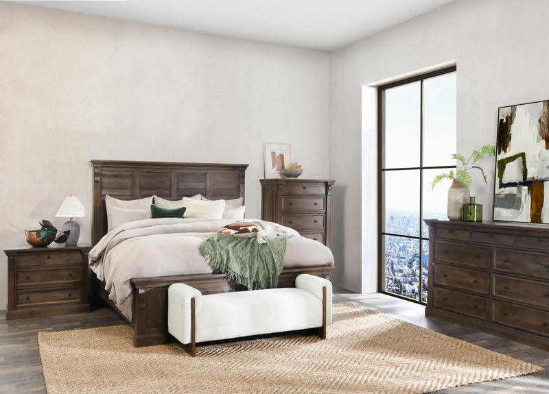 Adelaide - Wood 9 Drawer Dresser - Cocoa Brown - R&R Furniture Gallery (Fountain Valley, CA)
