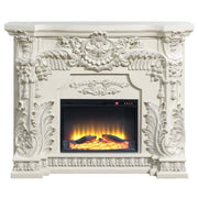 Adara - Fireplace - Antique White - R&R Furniture Gallery (Fountain Valley, CA)