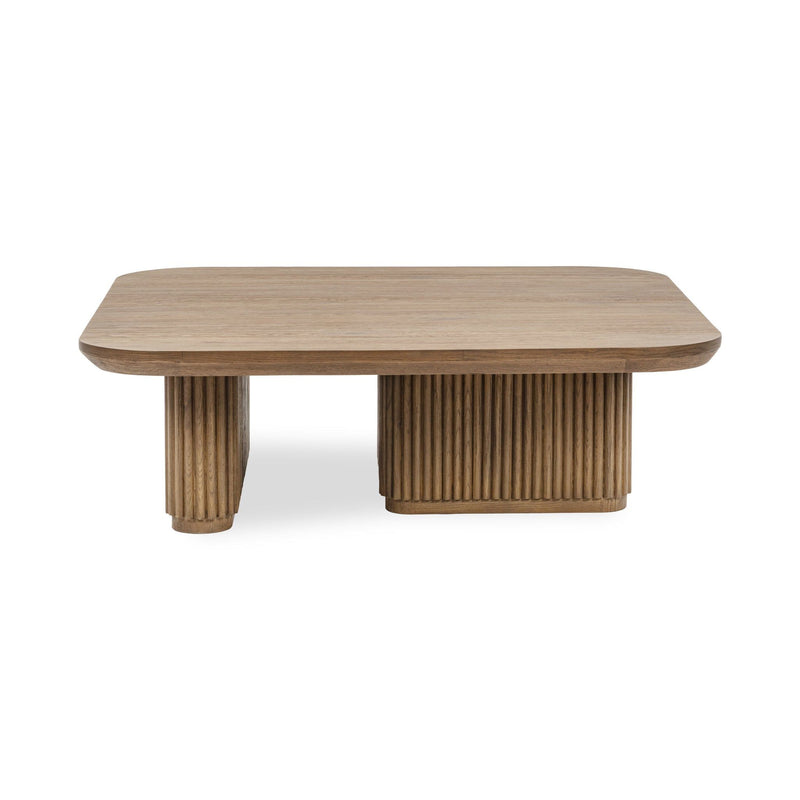 Vander - Solid Wood Square Coffee Table - R&R Furniture Gallery (Fountain Valley, CA)