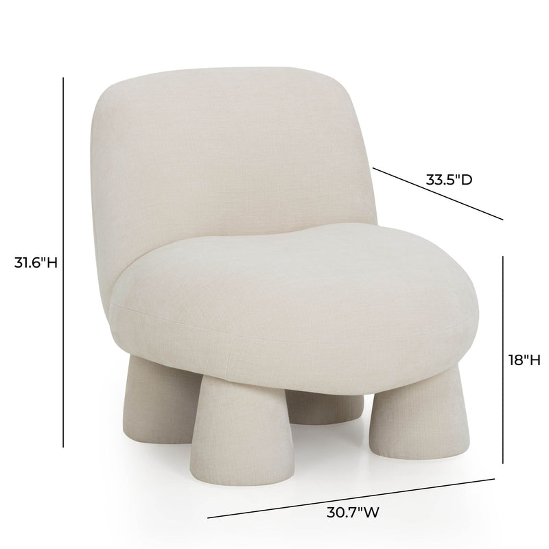 Stomp - Upcycled Chenille Accent Chair - R&R Furniture Gallery (Fountain Valley, CA)