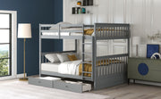 Bunk Bed With Ladders And 2 Storage Drawers - R&R Furniture Gallery (Fountain Valley, CA)