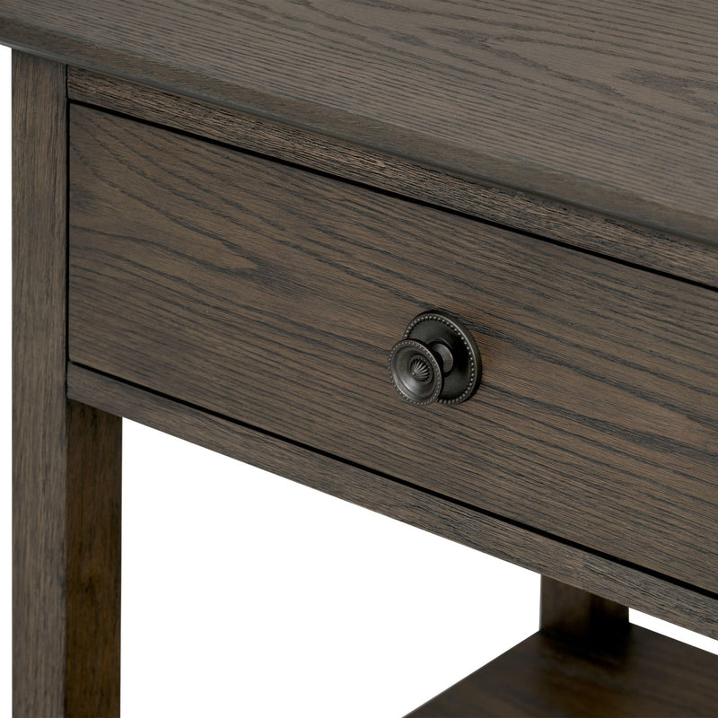 Victoria - Bedside Table With Drawer And Shelf - R&R Furniture Gallery (Fountain Valley, CA)