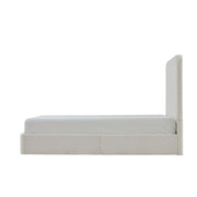 Canter - Tall Headboard Upholstered Bed - R&R Furniture Gallery (Fountain Valley, CA)