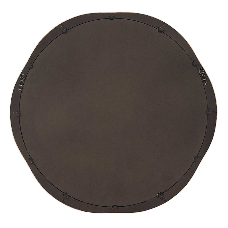 Salina - Round Bamboo Mirror