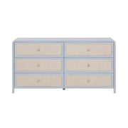 Patty - Rattan 6 Drawer Dresser - R&R Furniture Gallery (Fountain Valley, CA)