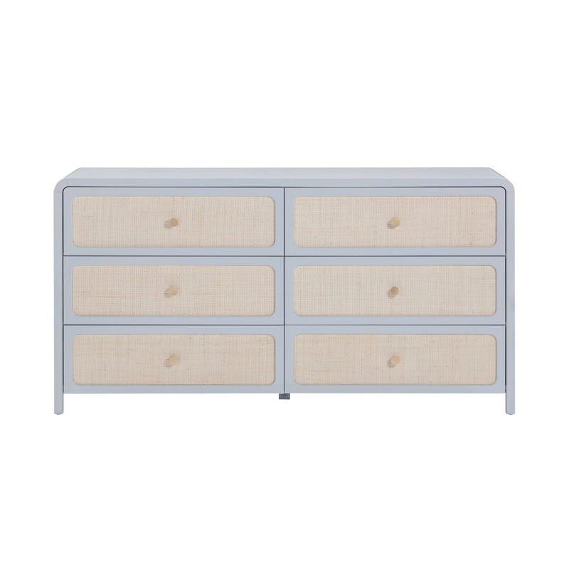 Patty - Rattan 6 Drawer Dresser - R&R Furniture Gallery (Fountain Valley, CA)