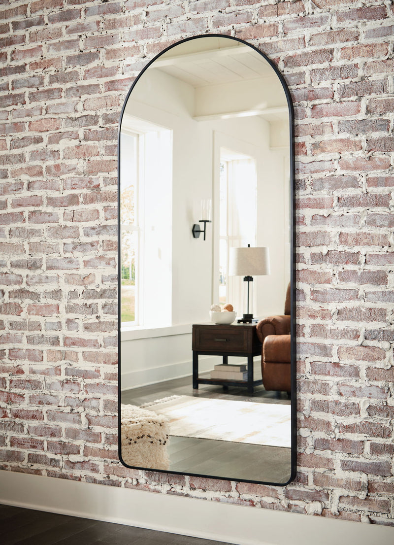 Sethall - Floor Mirror - Black - R&R Furniture Gallery (Fountain Valley, CA)