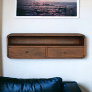 Floating Open Console - Chestnut - R&R Furniture Gallery (Fountain Valley, CA)