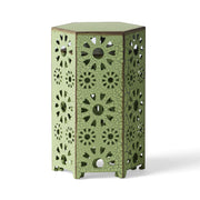 Noble House Eliana side table with a sleek wooden surface and modern design, ideal for living room or bedroom decor.